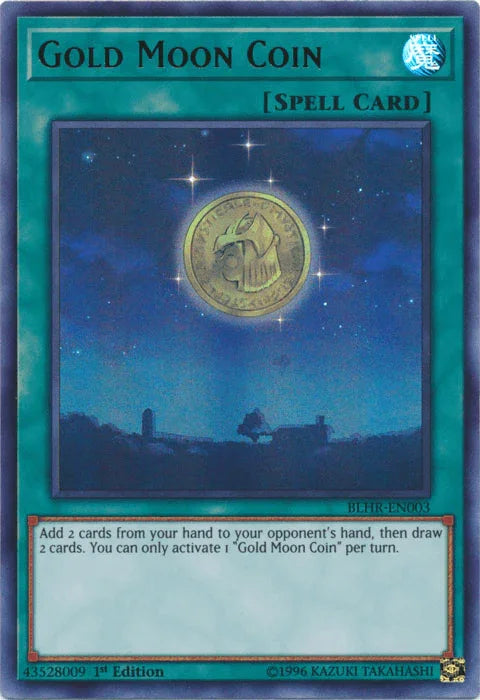 Gold Moon Coin [BLHR-EN003] Ultra Rare - for just $0.15! 