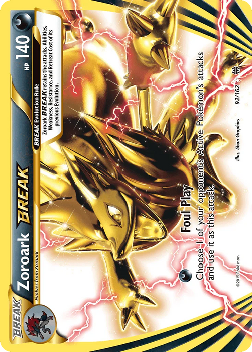 Zoroark BREAK (92/162) [XY: BREAKthrough] - for just $3.10! 