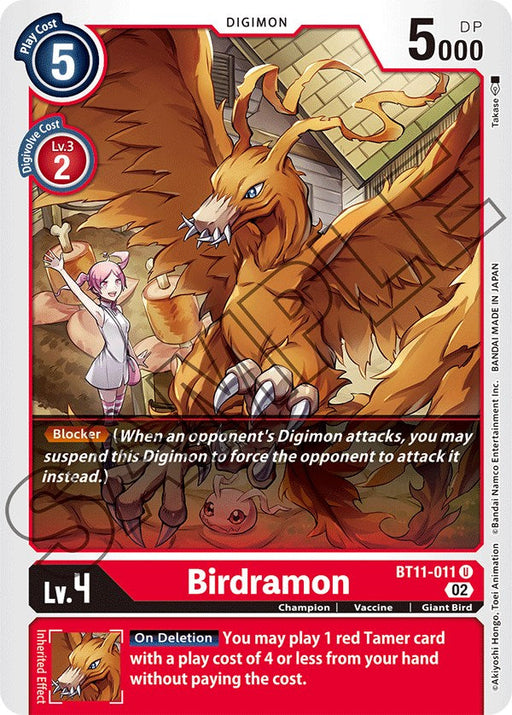 Birdramon [BT11-011] [Dimensional Phase] - Just $0.09! Shop now at Retro Gaming of Denver