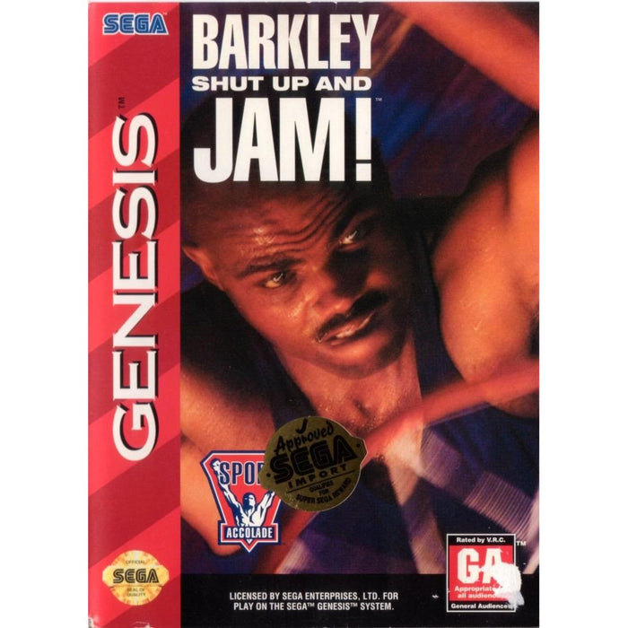 Barkley Shut Up and Jam (Sega Genesis) - Just $0! Shop now at Retro Gaming of Denver