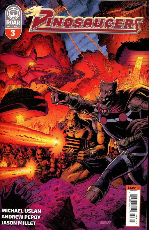 DINOSAUCERS #3 10/10/2018 - for just $3.99! 