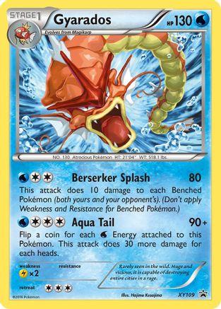 Gyarados XY109/211 - XY Promos Holofoil - for just $13.64! 