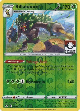 Rillaboom (014/202) (League Promo) [Sword & Shield: Base Set] - for just $0.20! 