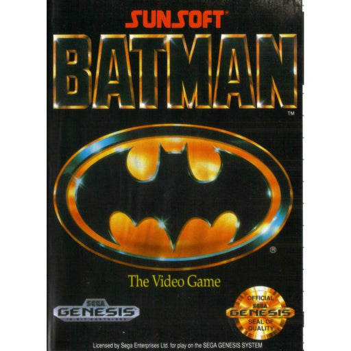 Batman: The Video Game (Sega Genesis) - Just $0! Shop now at Retro Gaming of Denver