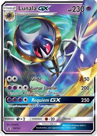 Lunala GX SM103/248 - SM Promos Holofoil - for just $3.83! 