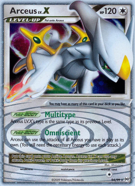 Arceus LV.X (94/99) [Platinum: Arceus] - for just $19.95! 