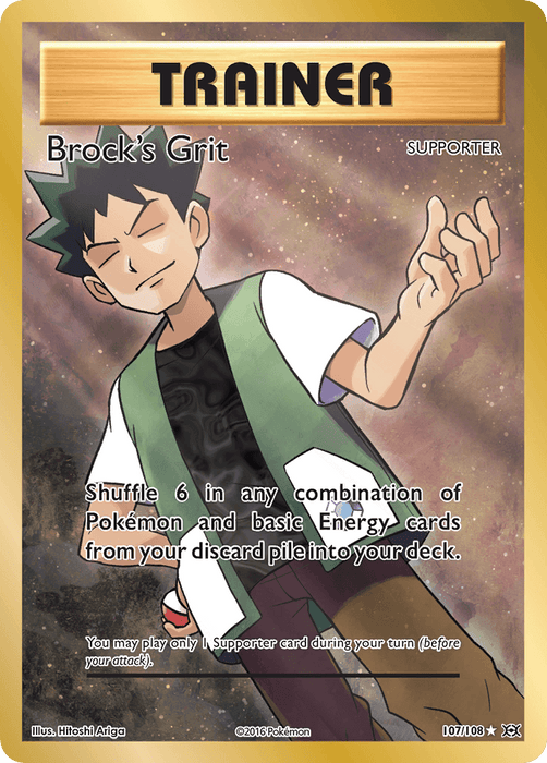 Brock's Grit (107/108) [XY: Evolutions] - for just $2.65! 