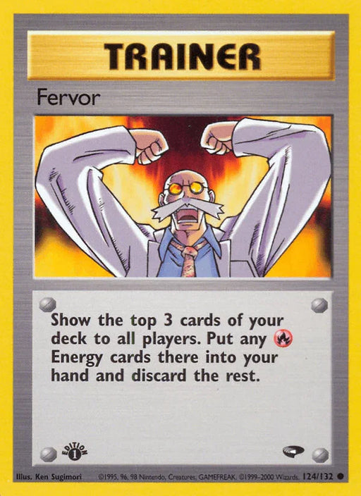 Fervor (124/132) [Gym Challenge 1st Edition] - for just $0.35! 