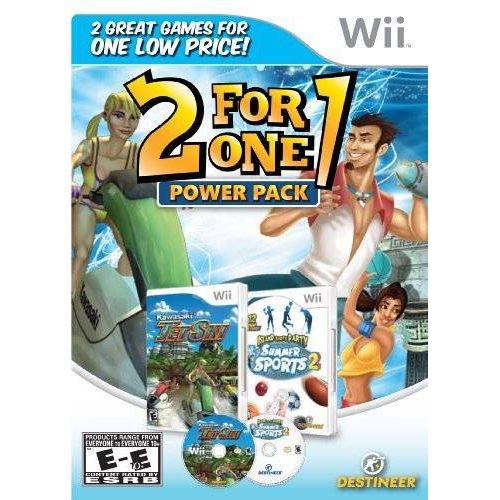 2 for 1 Power Pack: Kawasaki Jet Ski/Summer Sports (Wii) - Just $0! Shop now at Retro Gaming of Denver