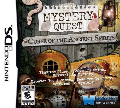 Mystery Quest: Curse of the Ancient Spirits (Nintendo DS) - for just $0! 