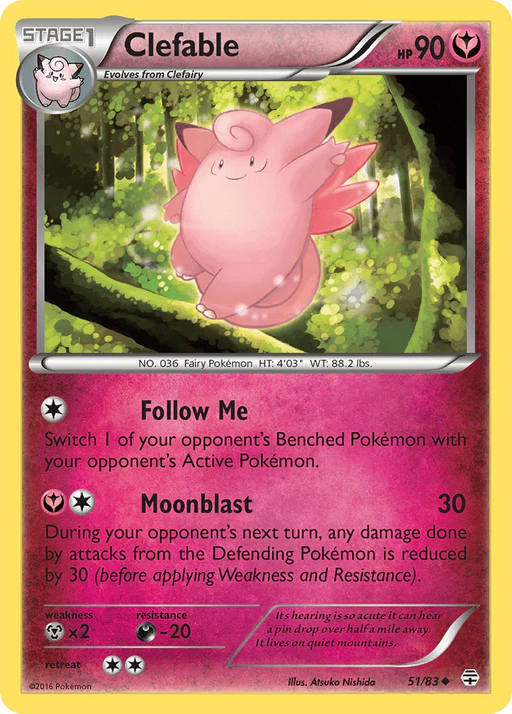 Clefable (51/83) [XY: Generations] - for just $0.15! 