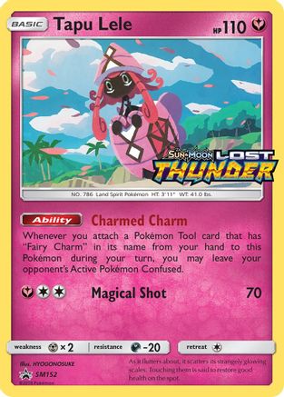 Tapu Lele SM152 - SM Promos - Holofoil - for just $2.50! 