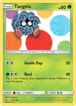 Tangela 001/214 - SM  Lost Thunder - for just $0.10! 