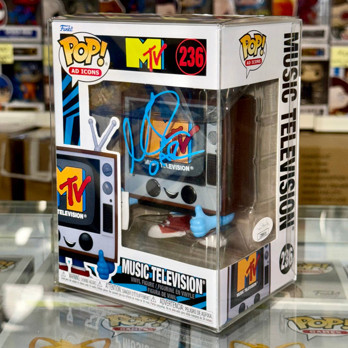 Musician Marc Roberge Of O.A.R. Signed 2024 MTV Funko Pop #236 With JSA COA - for just $130! 