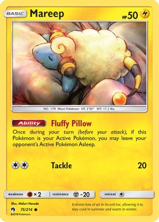 Mareep 075/214 - SM  Lost Thunder - for just $0.62! 
