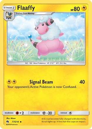 Flaaffy 077/214 - SM  Lost Thunder - for just $0.05! 