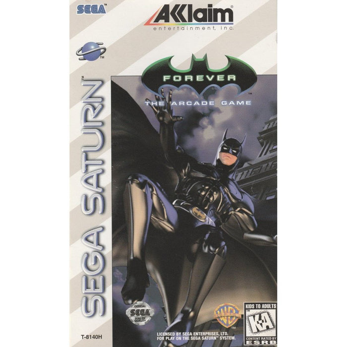 Batman Forever: The Arcade Game (Sega Saturn) - Just $0! Shop now at Retro Gaming of Denver