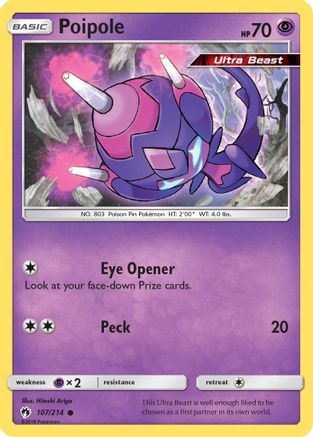 Poipole 107/214 - SM  Lost Thunder - for just $0.18! 