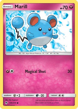 Marill 135/214 - SM  Lost Thunder - for just $0.09! 
