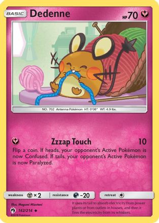 Dedenne 142/214 - SM  Lost Thunder - for just $1.51! 