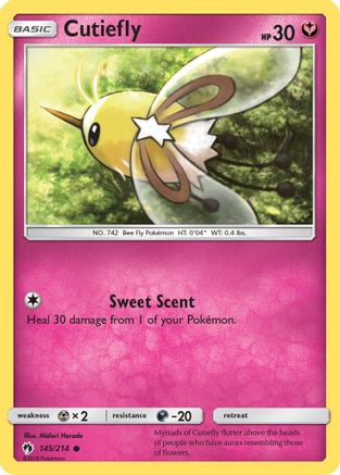 Cutiefly 145/214 - SM  Lost Thunder - for just $0.18! 