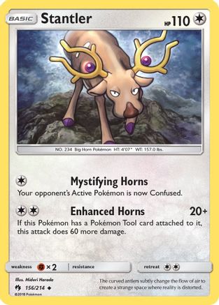 Stantler 156/214 - SM  Lost Thunder - for just $0.13! 
