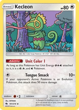 Kecleon 161/214 - SM  Lost Thunder - for just $0.13! 