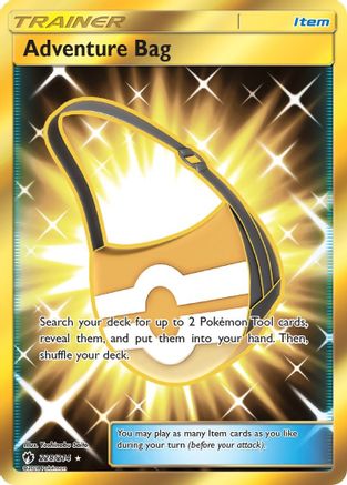 Adventure Bag (Secret) 228/214 - SM  Lost Thunder Holofoil - for just $3.99! 