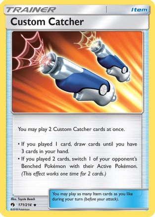Custom Catcher 171/214 - SM  Lost Thunder - for just $0.18! 