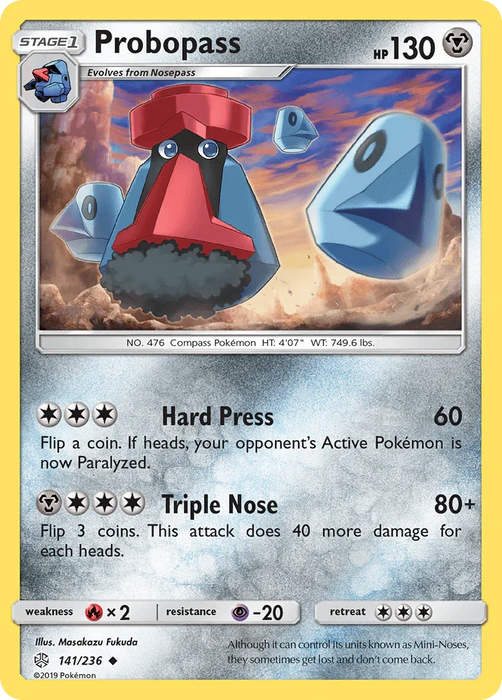 Probopass (141/236) [Sun & Moon: Cosmic Eclipse] - for just $0.10! 