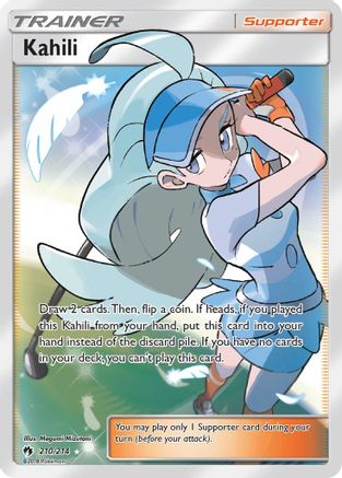 Kahili (Full Art) 210/214 - SM  Lost Thunder Holofoil - for just $20.49! 