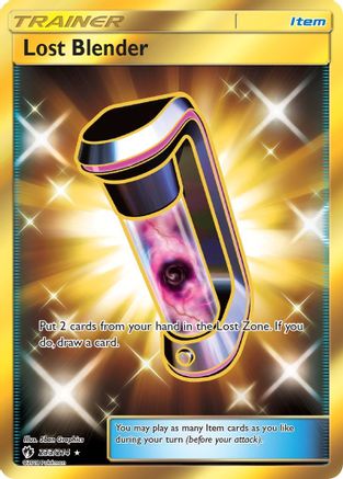 Lost Blender (Secret) 233/214 - SM  Lost Thunder Holofoil - for just $4.95! 