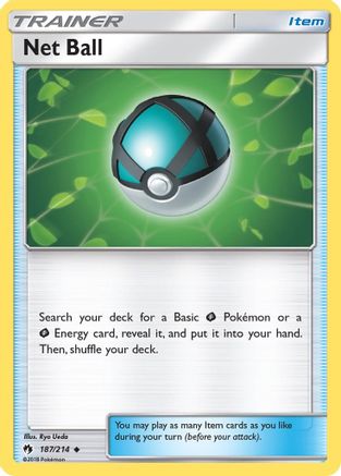 Net Ball 187/214 - SM  Lost Thunder - for just $0.61! 
