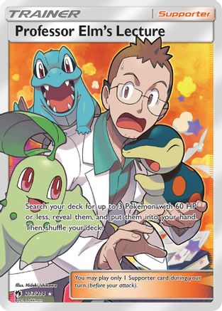 Professor Elm's Lecture (Full Art) 213/214 - SM  Lost Thunder Holofoil - for just $49.94! 