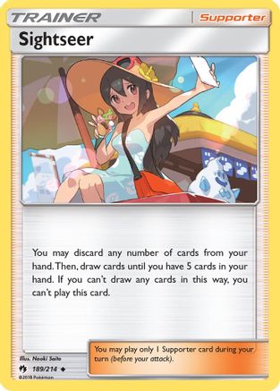 Sightseer 189/214 - SM  Lost Thunder - for just $0.18! 