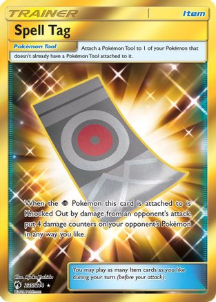 Spell Tag (Secret) 235/214 - SM  Lost Thunder Holofoil - for just $3.05! 