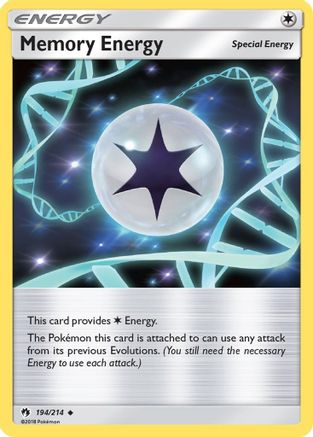 Memory Energy 194/214 - SM  Lost Thunder - for just $0.15! 