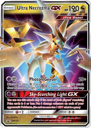 Ultra Necrozma GX SM126/248 - SM Promos Holofoil - for just $2.11! 