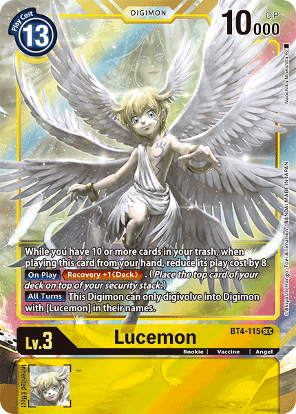 Lucemon [BT4-115] (Alternate Art) [Great Legend] - Just $6.35! Shop now at Retro Gaming of Denver