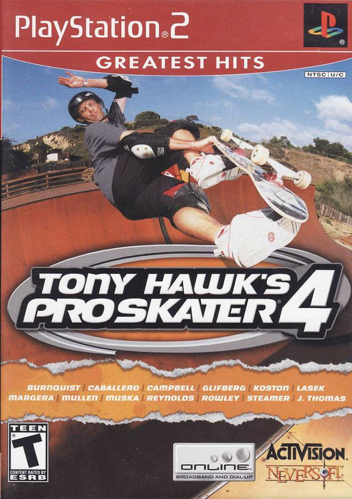 Tony Hawk's Pro Skater 4 (Greatest Hits) (Playstation 2) - for just $0! 