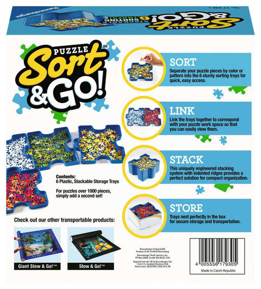Puzzle Sort & Go! Stacking Sorting Trays - for just $25! 