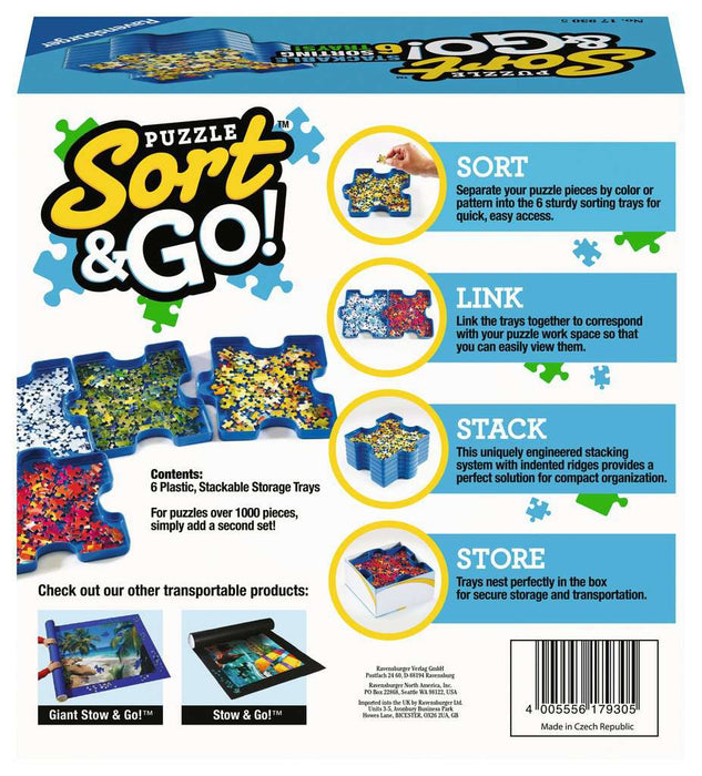 Puzzle Sort & Go! Stacking Sorting Trays - for just $25! 
