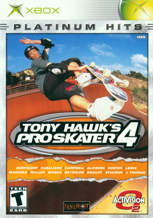 Tony Hawk's Pro Skater 4 (Platinum Hits) (Xbox) - for just $0! 