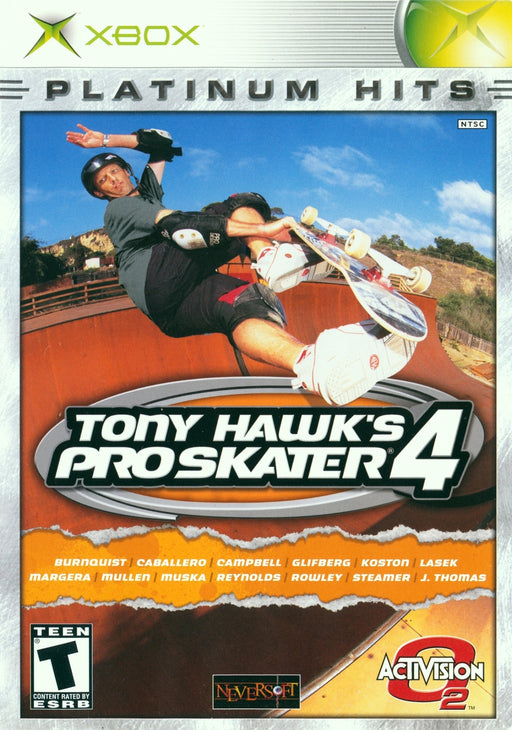 Tony Hawk's Pro Skater 4 (Platinum Hits) (Xbox) - for just $0! 
