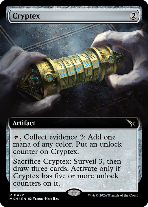 Cryptex (MKM-422) - Murders at Karlov Manor: (Extended Art) - for just $0.02! 