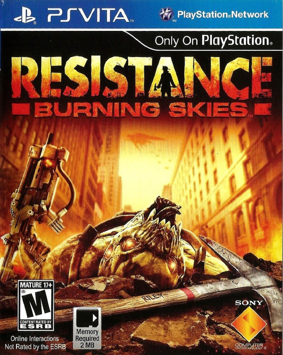 Resistance: Burning Skies (PlayStation Vita) - for just $0! 