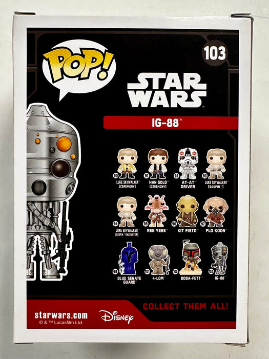 Funko Pop! Star Wars Droid IG-88 #103 Smugglers Bounty 2016 Vaulted Exclusive - for just $12! 