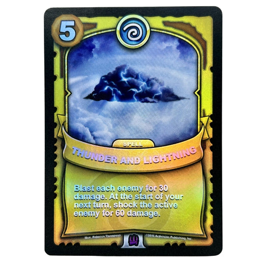 Thunder and Lightning (Battlecast) (Gold Foil) - for just $20! 