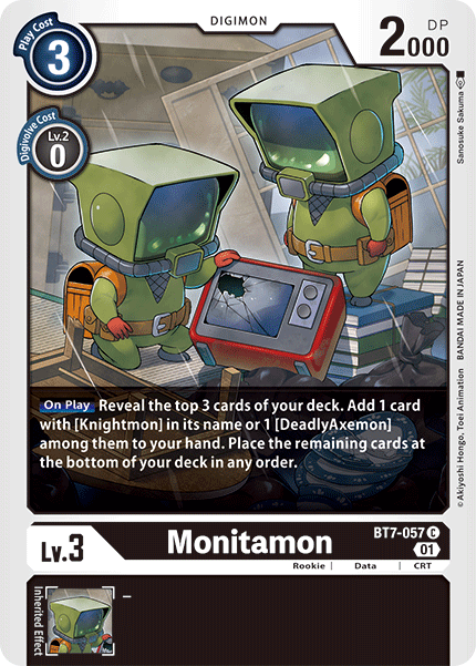 Monitamon [BT7-057] [Next Adventure] - Just $0.09! Shop now at Retro Gaming of Denver