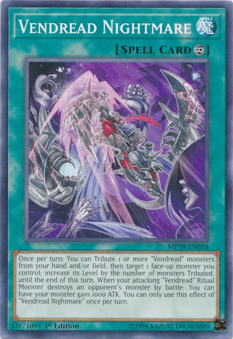 Vendread Nightmare [MP19-EN058] Common - for just $0.10! 